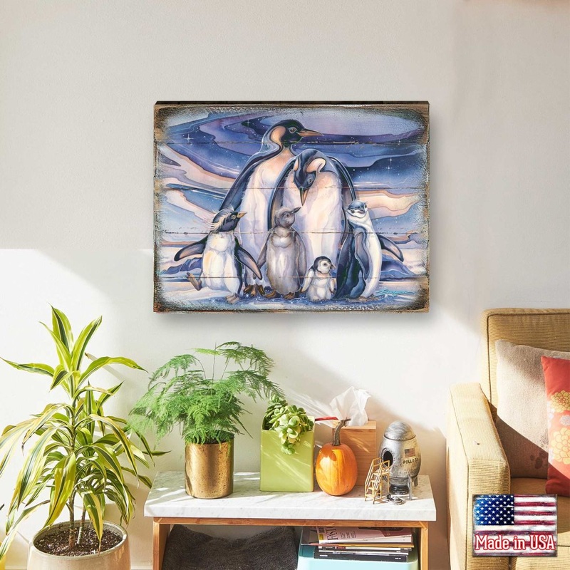 Sno Buddy Like You Wooden Wall Art by J. Bergsma – Nature Wildlife Dcor  – 8592659BP-JB