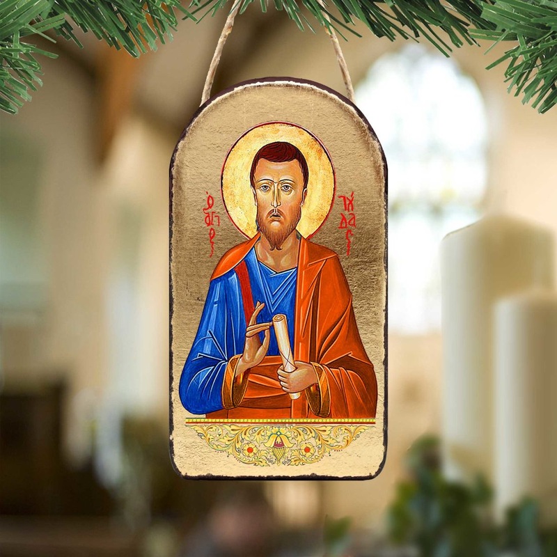 Saint Jude Religious Christian Sacred Icon Ornament – Inspirational Icon Dcor – 87036