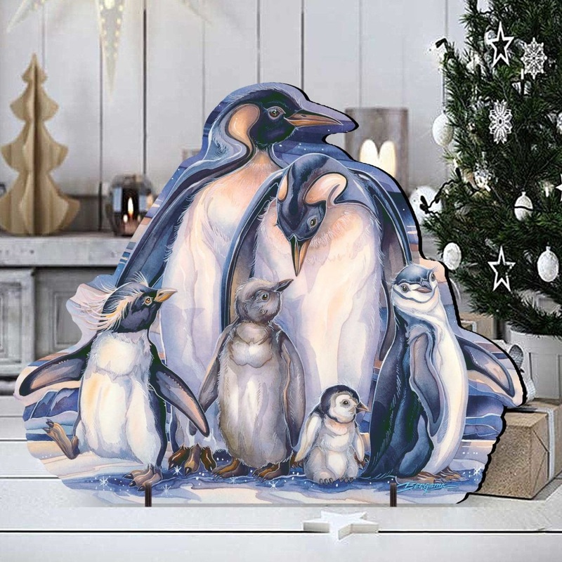 Sno Buddy Like You Wildlife Outdoor Decor by J. Bergsma – Wildlife Holiday Decor – 8591659F-JB