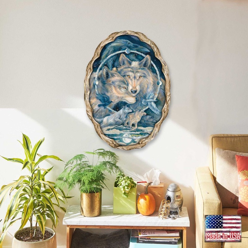 In Spirit I Am Free Wildlife Wall Art – J. Bergsma – Wildlife Holiday Decor – 8591723W-JB