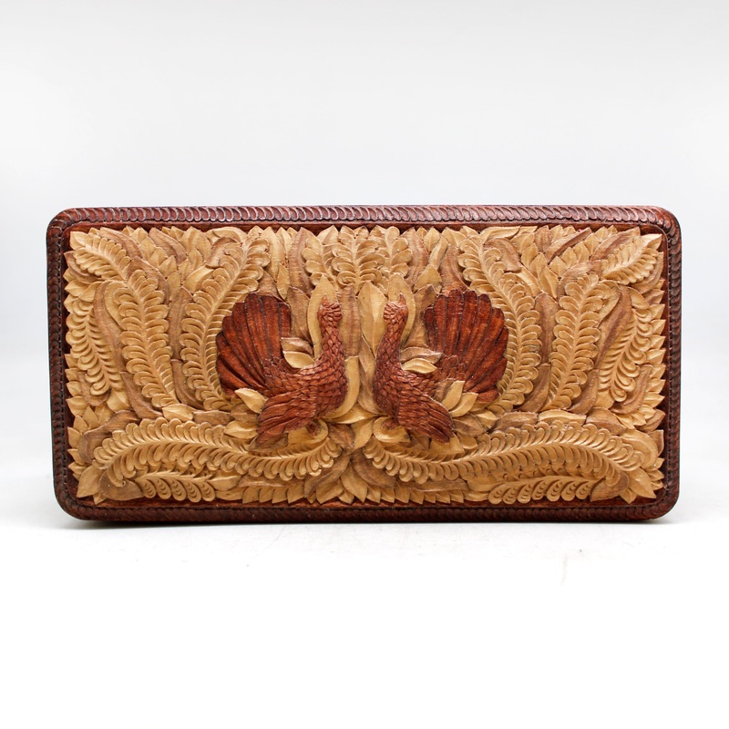 One-of-a-Kind Black Grouses WOODCARVED Jewelry BOX 8x4x3 Handcarved Unique Home Decoration, Beautifull Gift, Rare Founds Collectible, Unique Hand Carved Gift