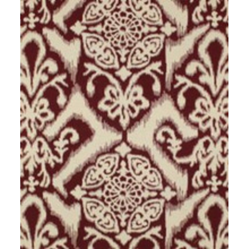 Barrow Fabric Zander Garnet M9285