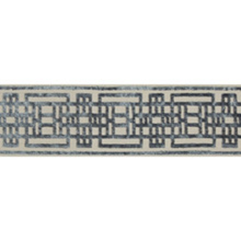 Kravet Design Trim Circuit Border Slate