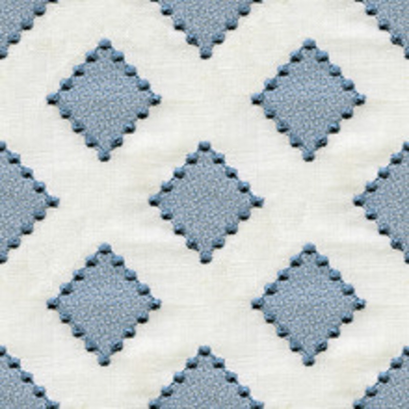 Kravet Basics Fabric Diamondots Indigo