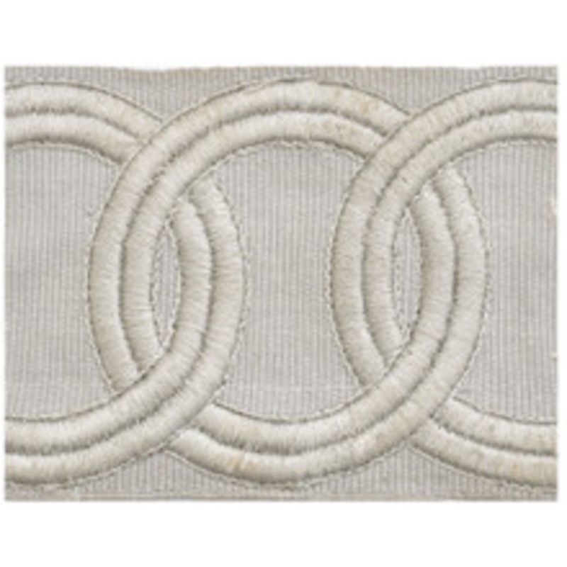Kravet Couture Trim Grecian Braid Grey Frost