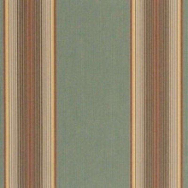 Sunbrella Fabric 4949 Forest Vintage Bar Stripe