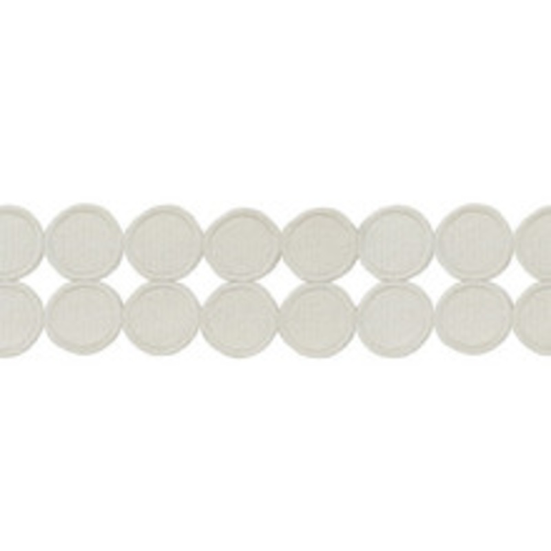 Kravet Design Trim Double Dot Cottonball