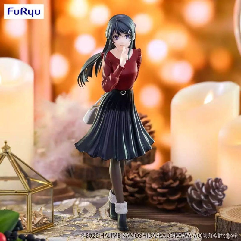 FuRyu Mai Sakurajima Winter Outfit Ver. Rascal Does Not Dream Trio-Try-It Figure