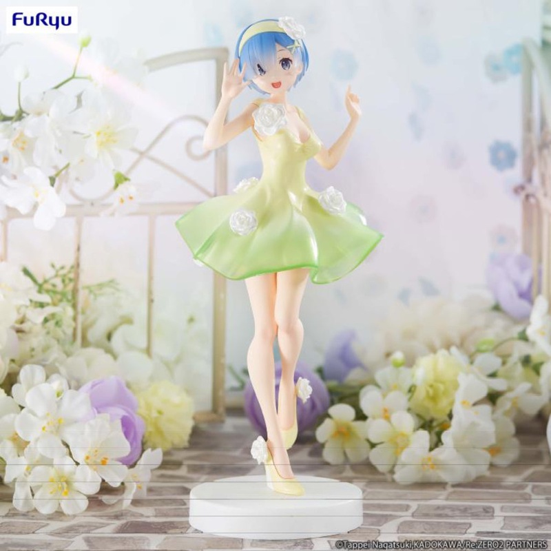 FuRyu Rem Flower Dress Re:Zero Trio-Try-It Figure