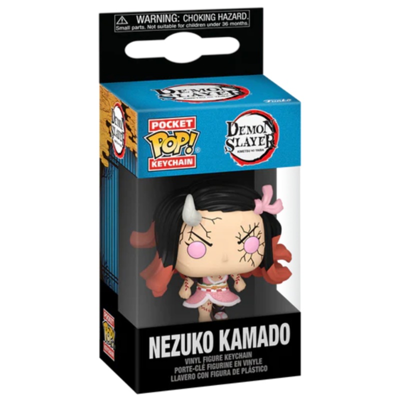 Funko Nezuko Kamado (Demon Form) Demon Slayer Pocket Pop Keychain