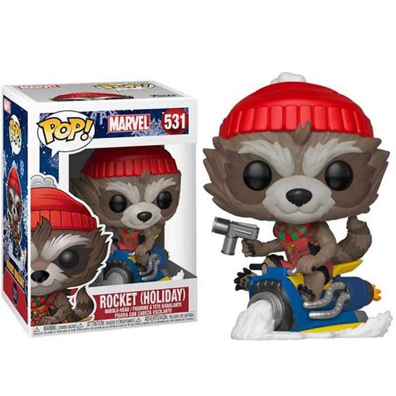 Funko Pop! 531 Rocket (Holiday) Marvel