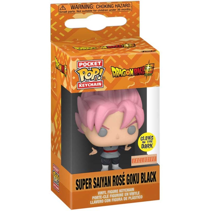 Funko Super Saiyan Rose Goku Black Dragon Ball Super Pocket Pop Keychain