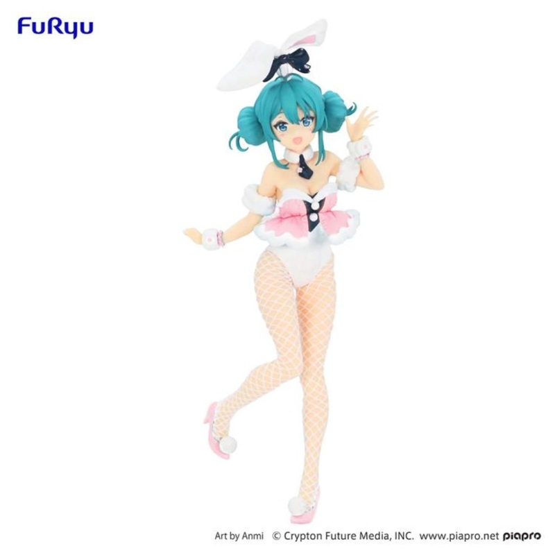 FuRyu Hatsune Miku Bicute Bunnies White Rabbit Baby Pink Color Ver.