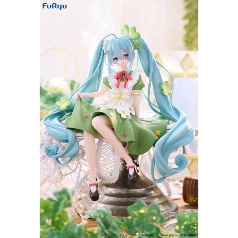 FuRyu Hatsune Miku Flower Fairy Clover Ver. Noodle Stopper