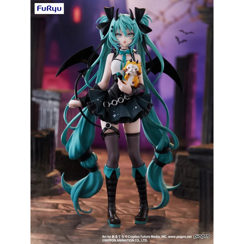 FuRyu Hatsune Miku X Araiguma Rascal Devil Ver. Trio Try It Figure