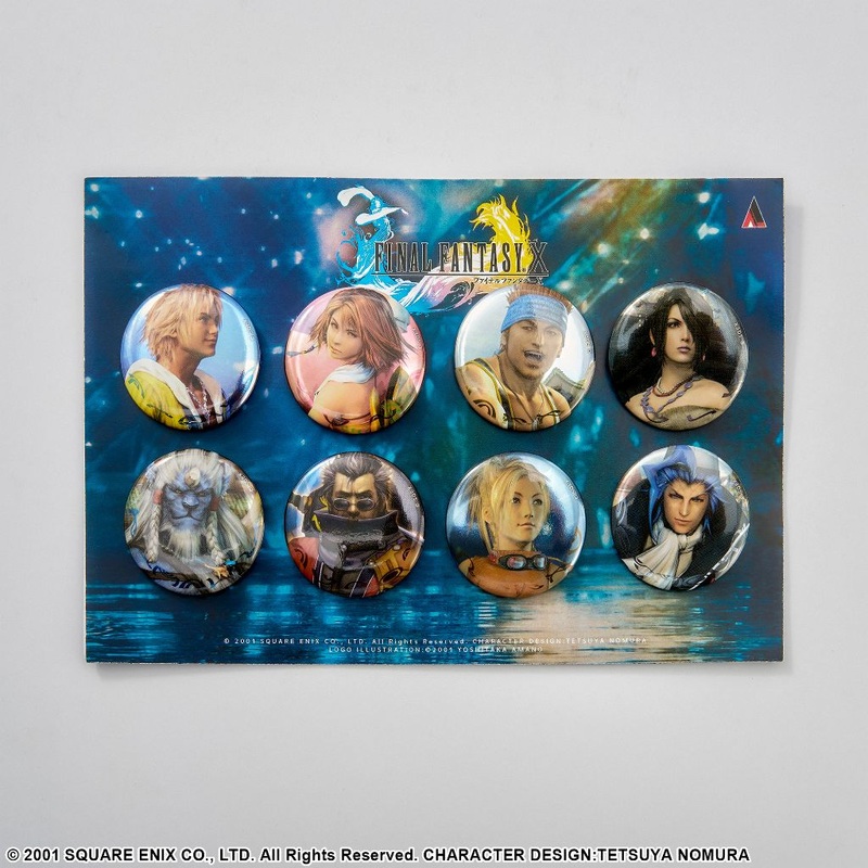 Final Fantasy X Pin Badge Set|Full Payment|Deposit