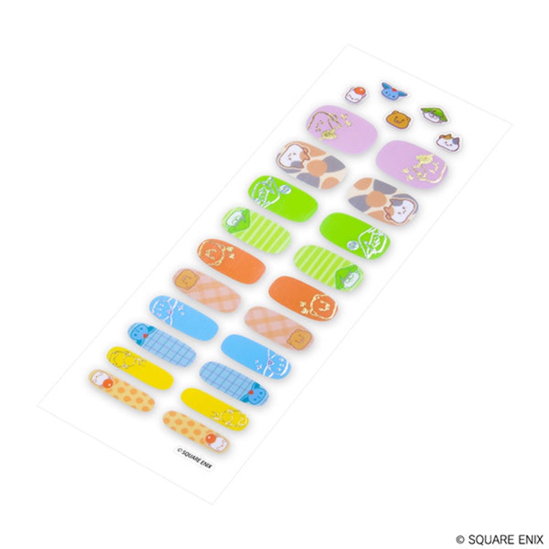 Final Fantasy XIV Nail Stickers – Minion Doodles