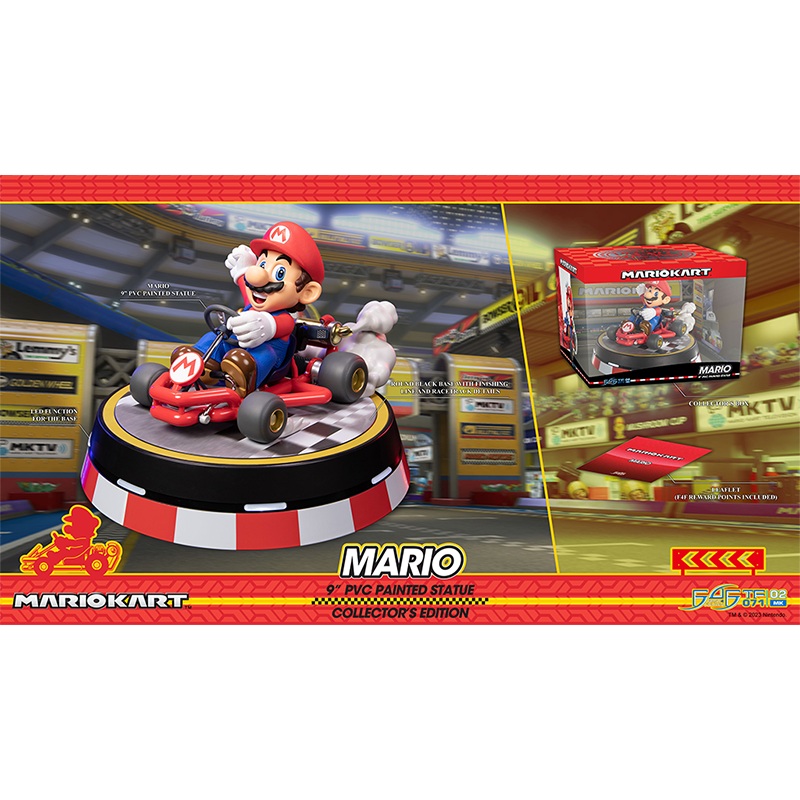 First 4 Figures Mario Kart – Mario (Collector Edition)
