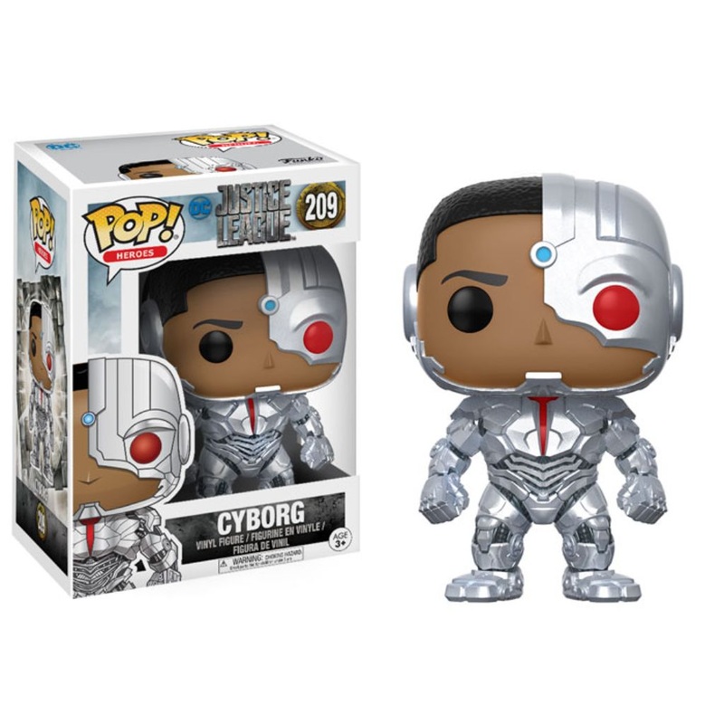 Funko 209 Cyborg Pop Heroes Justice League
