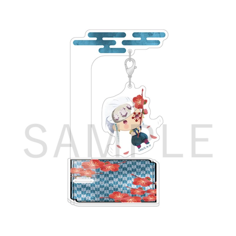 Aniplex Yurafuwa Acrylic Mascot Tengen Uzui Flower Version