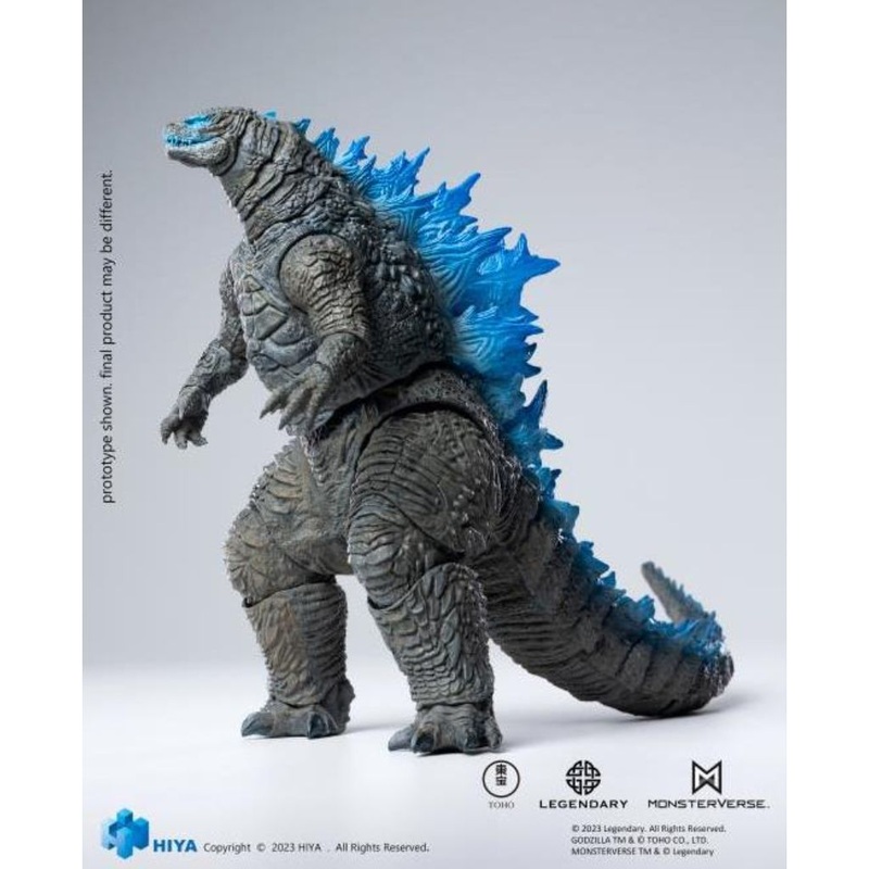 EBG0070 18 Cm Non Scale Godzilla Vs. Kong – Heat Ray Godzilla Translucent Version