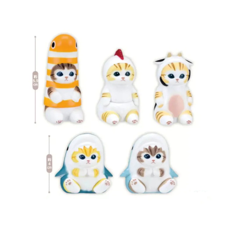 Eikoh Mofusand Interior Mini Figure Set