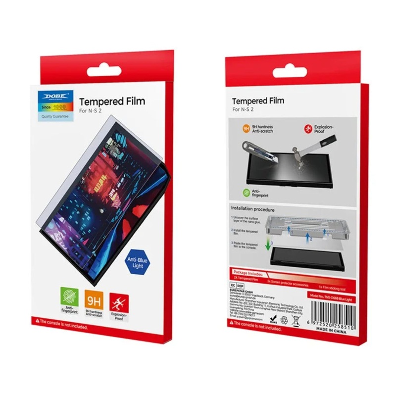 Dobe NS2 Anti-Blue Light Tempered Film (TNS-3166B Blue Light)