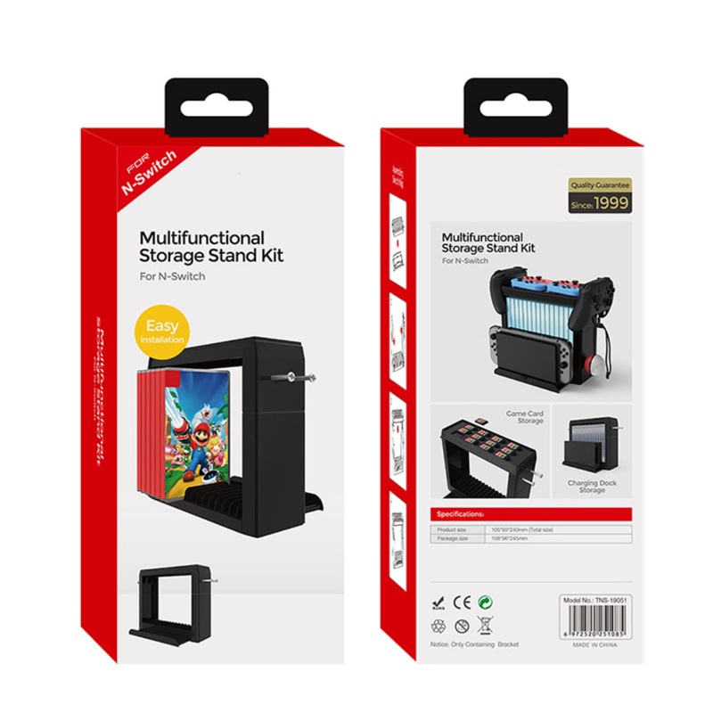 DOBE NSW Multifunctional Storage Stand Kit – Black