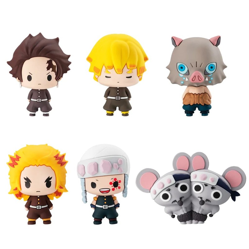 Chokorin Mascot Demon Slayer: Kimetsu No Yaiba Vol.4 Set (Box Of 6)