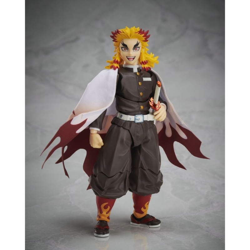 Demon Slayer: Kimetsu No Yaiba – Buzzmod. Kyojuro Rengoku Ver.2 1/12 Scale Action Figure