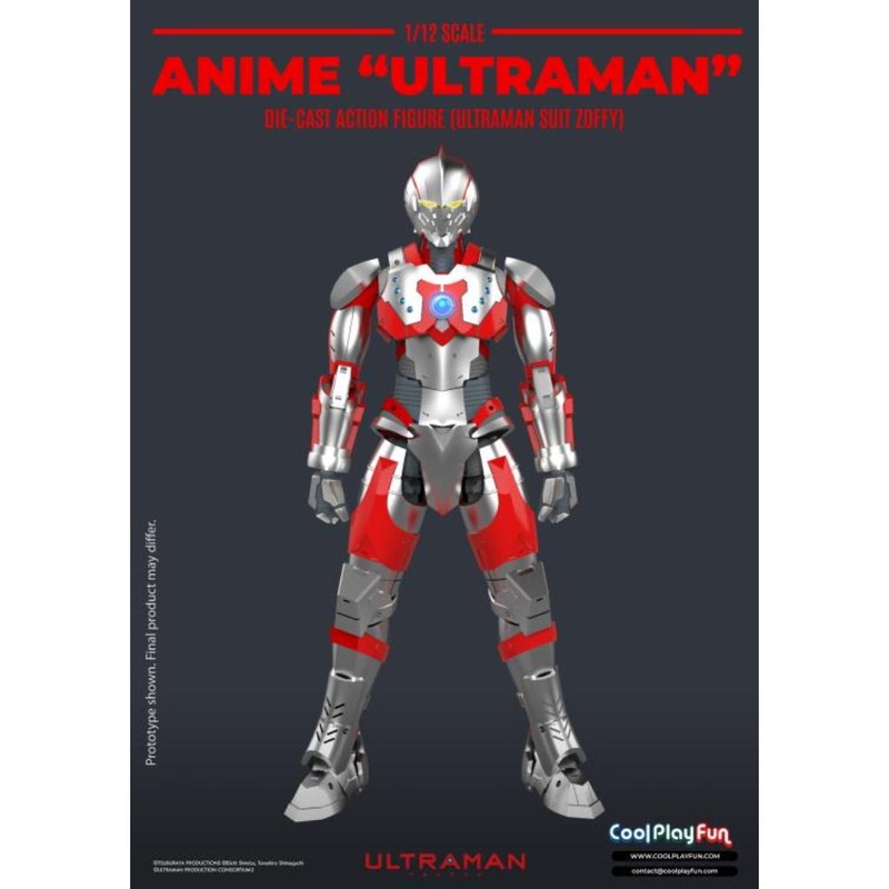 Diecast Action Figure – Ultraman – 1/12th Scale Ultraman Suit Zoffy