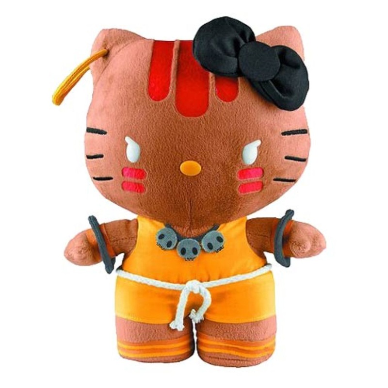 Capcom Hello Kitty Dhalsim 10 Plush Soft Toy
