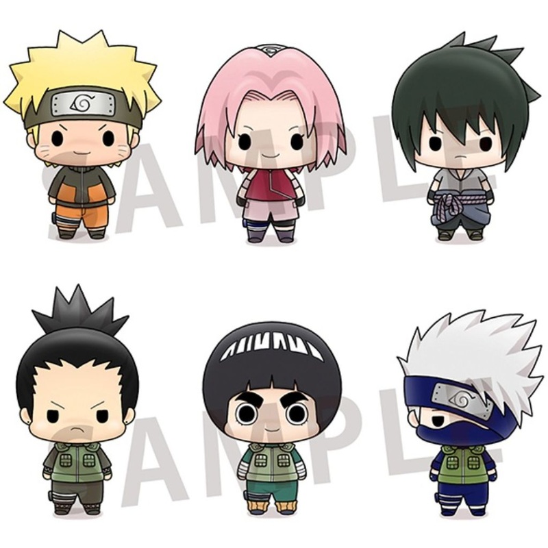 Chokorin Mascot – Naruto Set (Box Of 6) (Reissue)