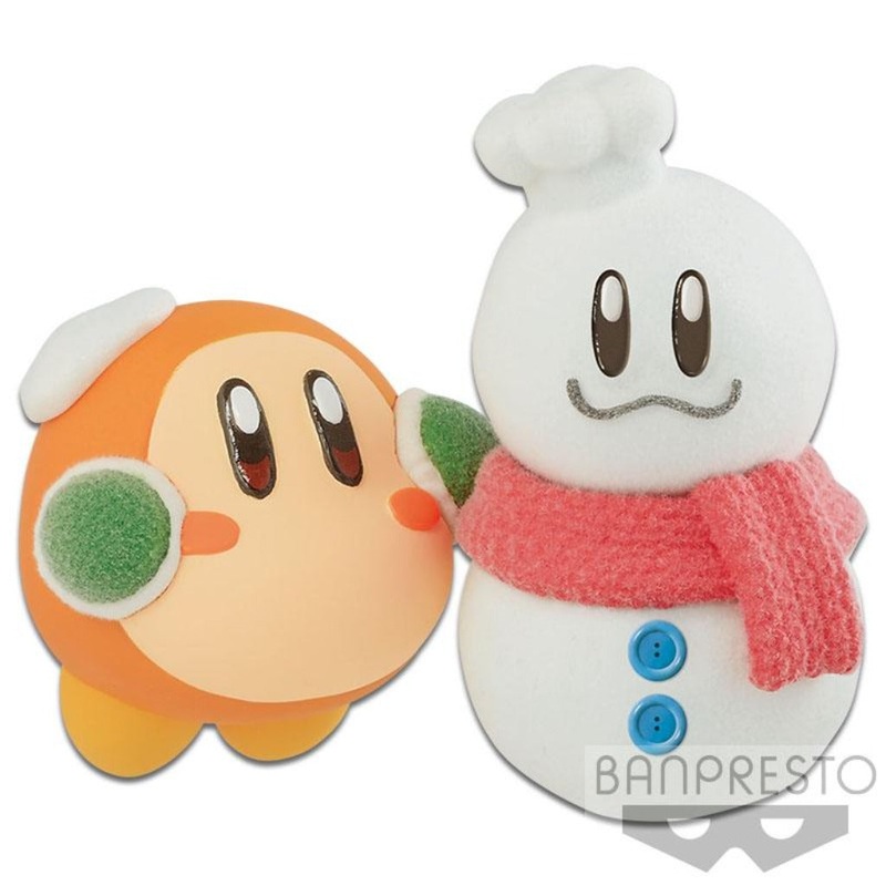 Banpresto Waddle Dee Ver.B Q Posket Fluffy Puffy Mine Petit – Kirby Play In The Snow