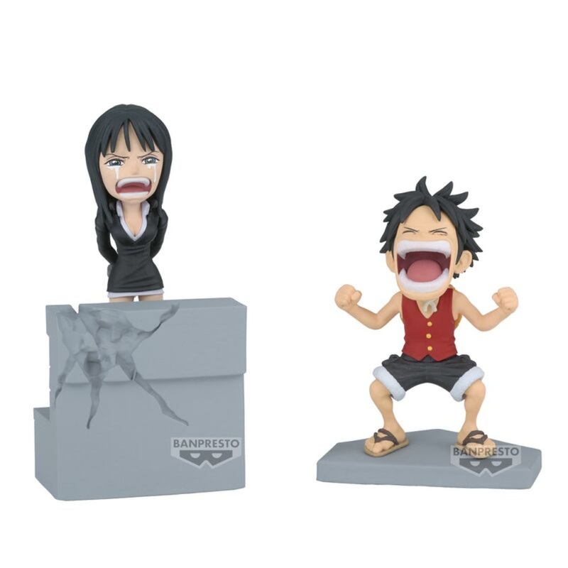 Banpresto WCF Monkey D. Luffy & Nico Robin Log Stories One Piece