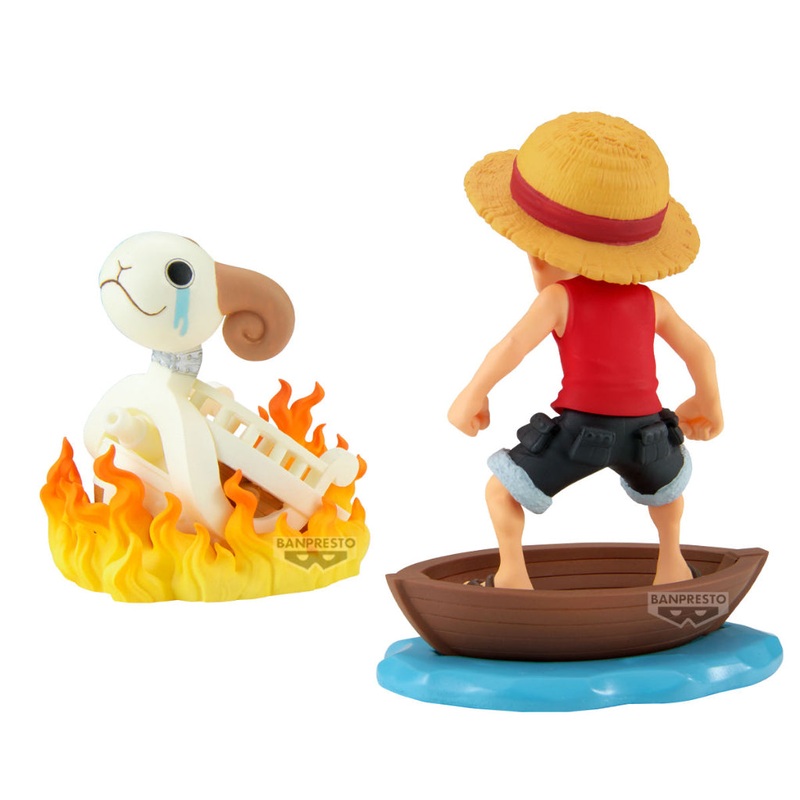 Banpresto WCF Monkey D.Luffy Vs Going Merry Log Stories One Piece