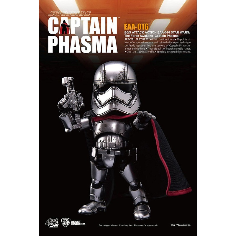 Beast Kingdom EAA-016 Captain Phasma Egg Attack Star Wars