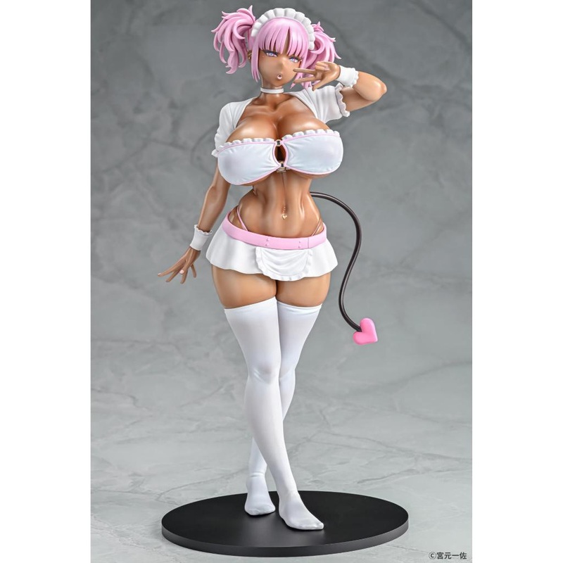 Black Gal Maid Succubus Cocoa Pink Ver. Figurine