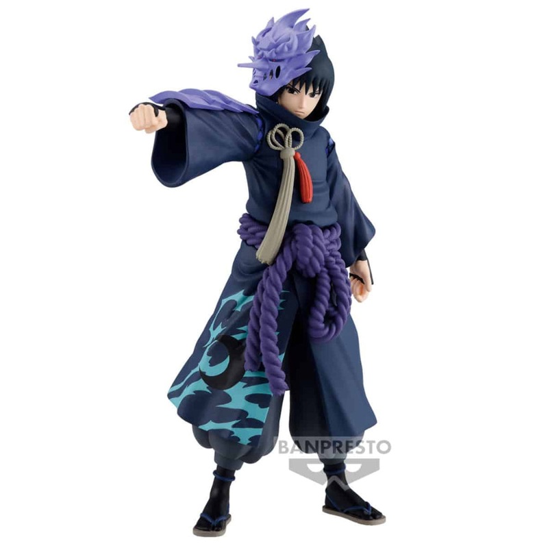 Banpresto Uchiha Sasuke Animation 20th Anniversary Costume Naruto Shippuden Figure