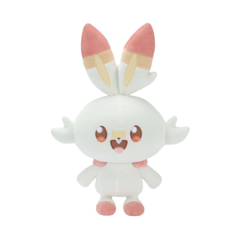 Banpresto Scorbunny Mofugutto Pokemon Pokepeace Plush