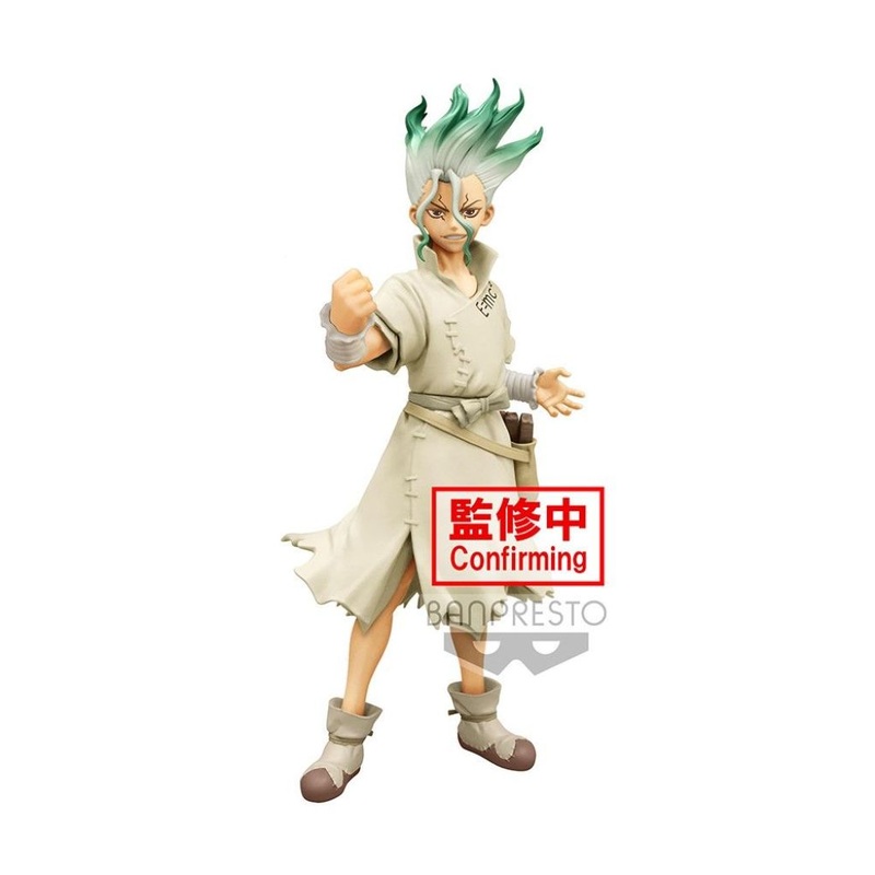 Banpresto Senku Ishigami Dr.Stone Figure Of Stone World Ryusui & Senku