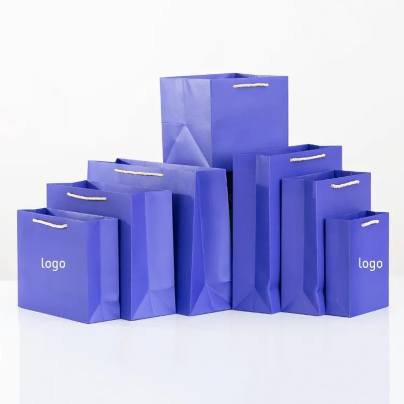 Eco-Friendly Custom Logo Paper Bags for Retail Use – Packaging Boxes for Bags and Drawer Box Packaging Bag price