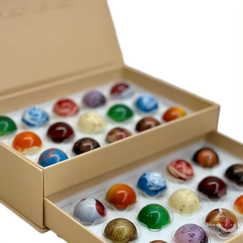 Elegant Recycled Corrugated Cardboard Magnetic Chocolate Box Packing Box for Food – Magnetic Gift Box and Gift & Craft & Cosmetic price