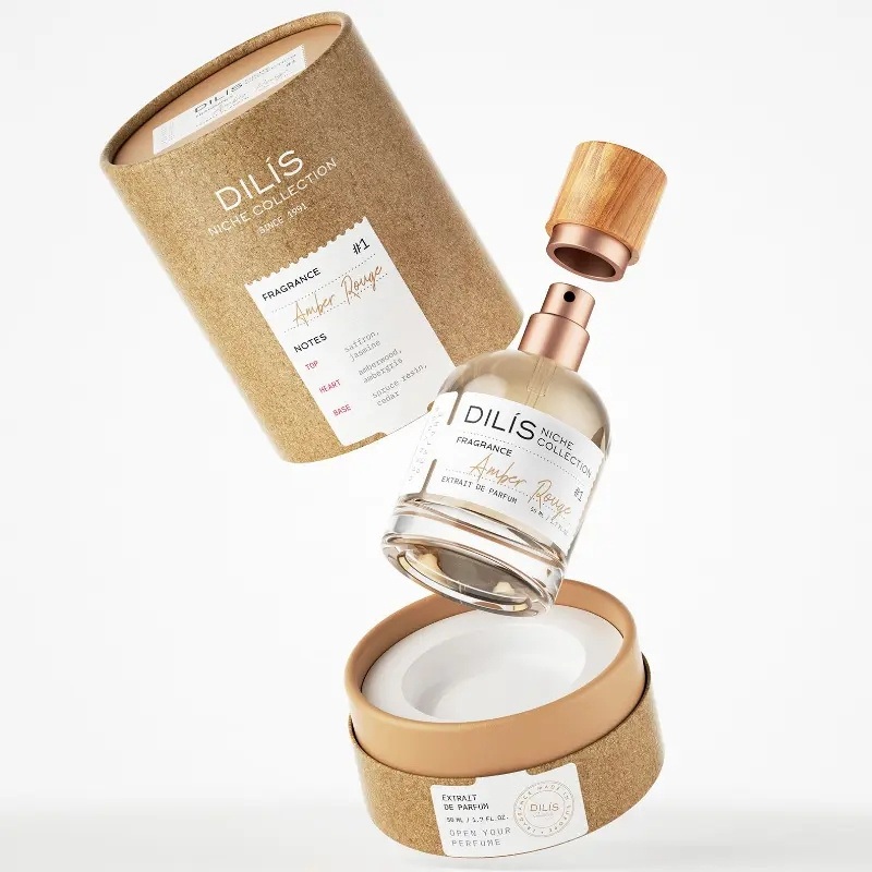 Luxury Design Perfume Packaging Box for Perfume Essential Oil Paper Tube Packing – Custom Box and Pcakaging Box price