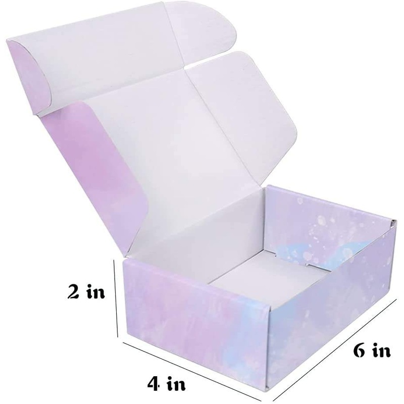 Purple-Blue Small Corrugated Mailing Purple Packaging Box for Packaging Small Business – Purple Packaging Box and Small Gift Boxes for Sale price