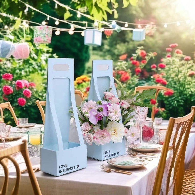 Arrangement Flower Mailing Basket Bag Box for Bouquets – Flower Basket and Flower Bag price