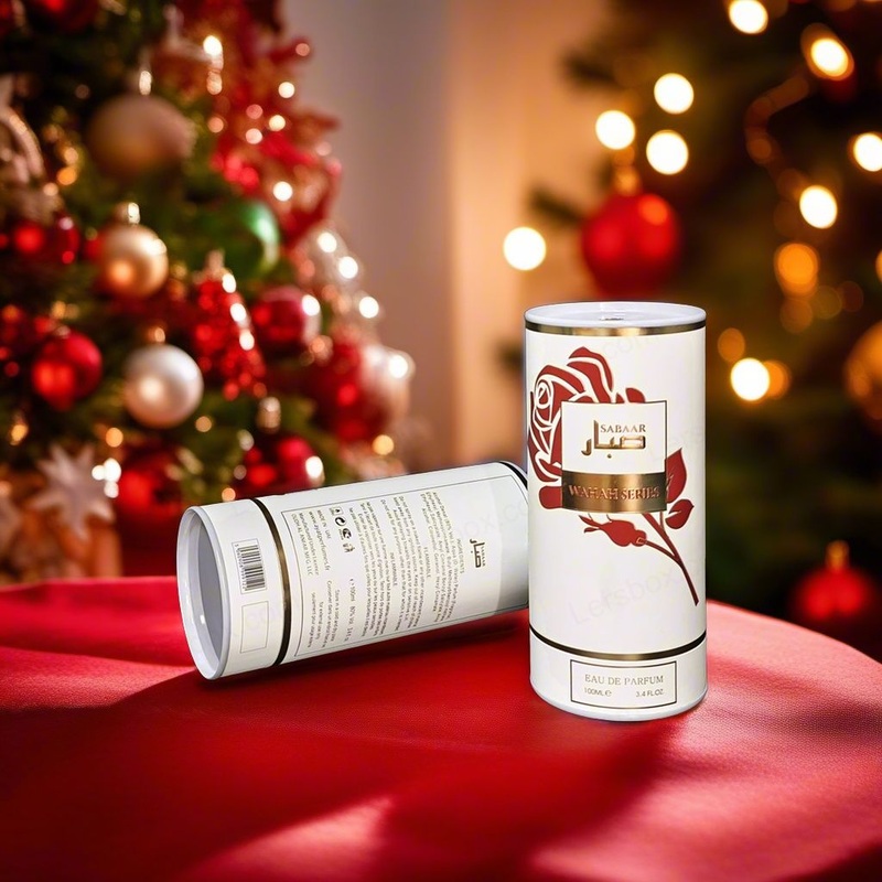 Custom Printed Size Gift Packaging Recyclable Corrugated Coated Cylinder Tea Package Cardboard Kraft Paper Tube Box – Gift Box and Perfume Box price