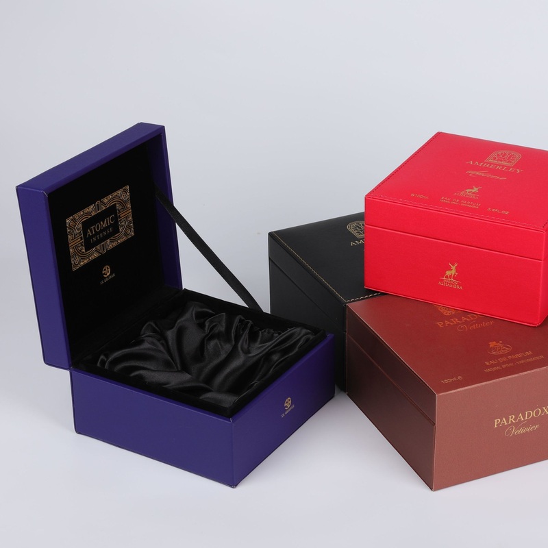 Custom PU Leather Premium Gift Wine Luxury Bottle Packaging Box Single Classical Single Green Gift Perfume Box – Perfume Box and Gift Box price