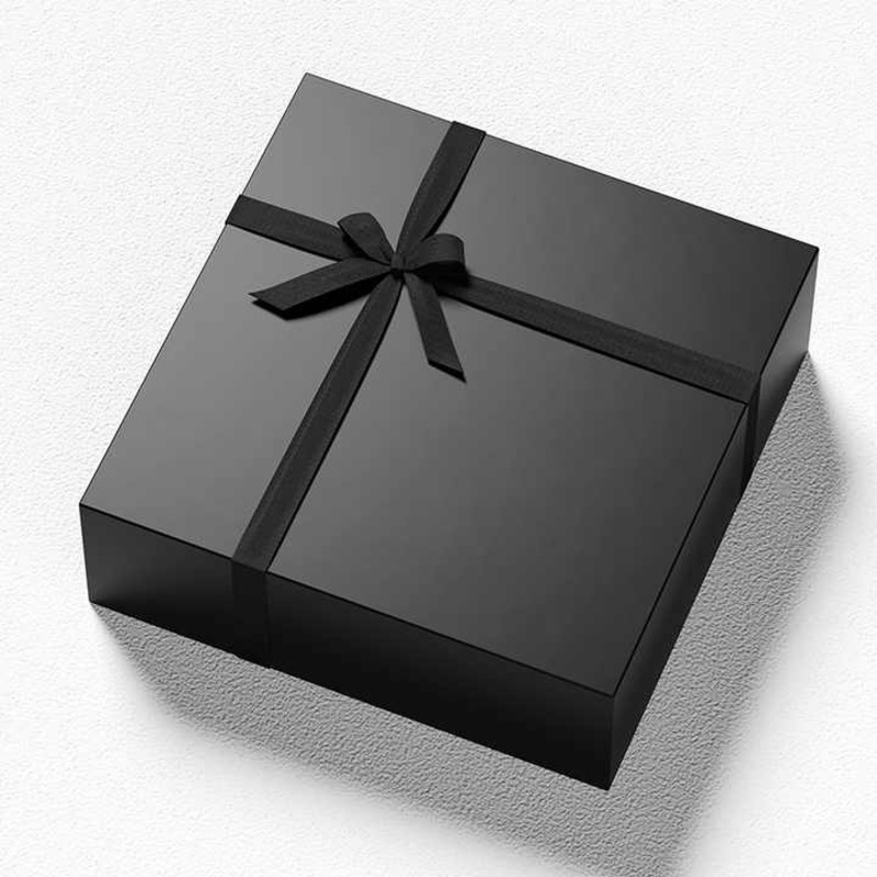 Customized Black Cardboard Paper Perfume Box, Gift Box with Top and Lid, Ribbon and Sponge Empty Perfume Oil Box – Customized Perfume Box and Gift Box with Lid price
