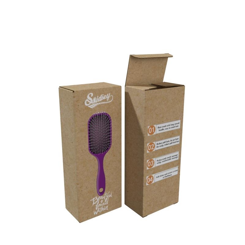 Customized Hair Comb Case Kraft Paper Packaging Box for Massage Air Comb – Cosmetic Box and Skincare Packing price